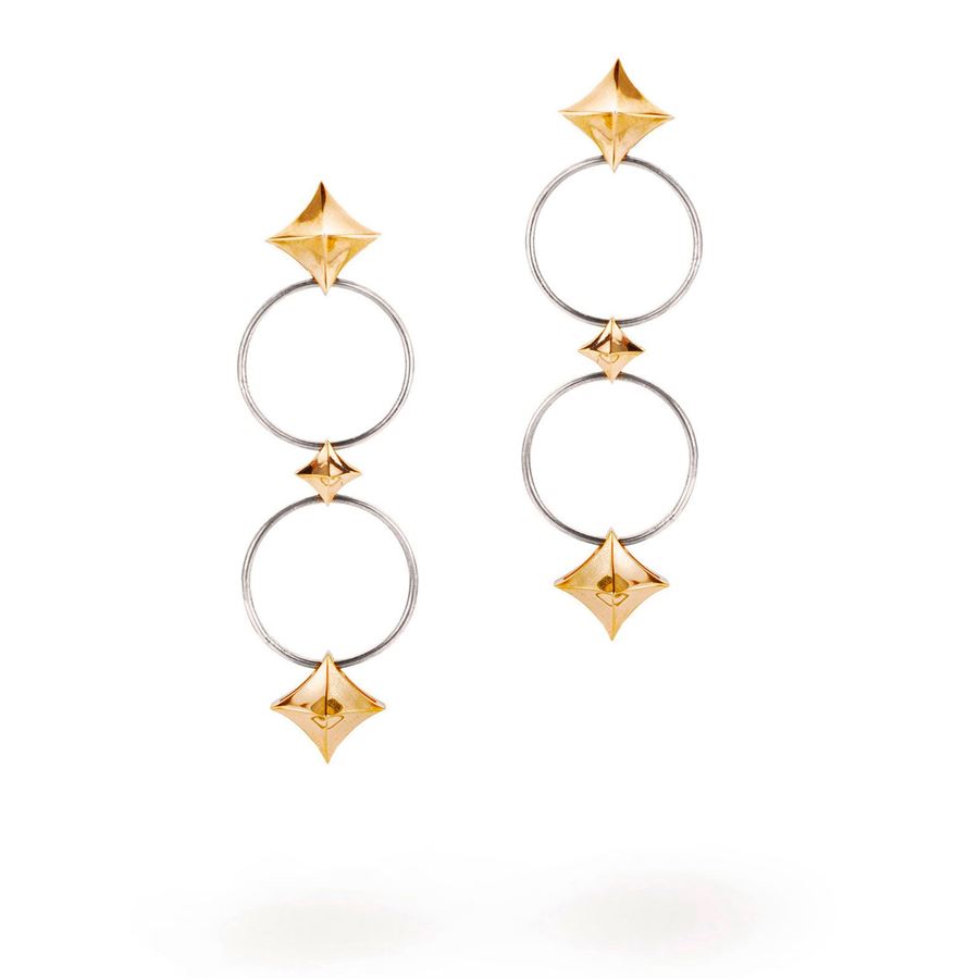 Midi 'Solis' circle earrings SOLIS | OR CER/ROMM